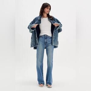 Levi's Light Blue Flare Jeans